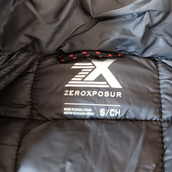 Kids Black Quilted Jacket - Picture 3 of 7